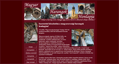 Desktop Screenshot of magyarharangok.hu